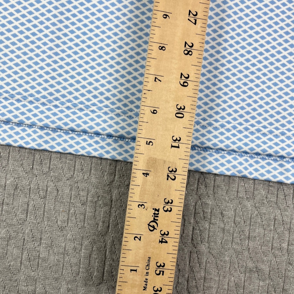 Fairway & Greene Golf Shorts 34 and Shirt L Blue Trump New York Tech Performance - Picture 11 of 16